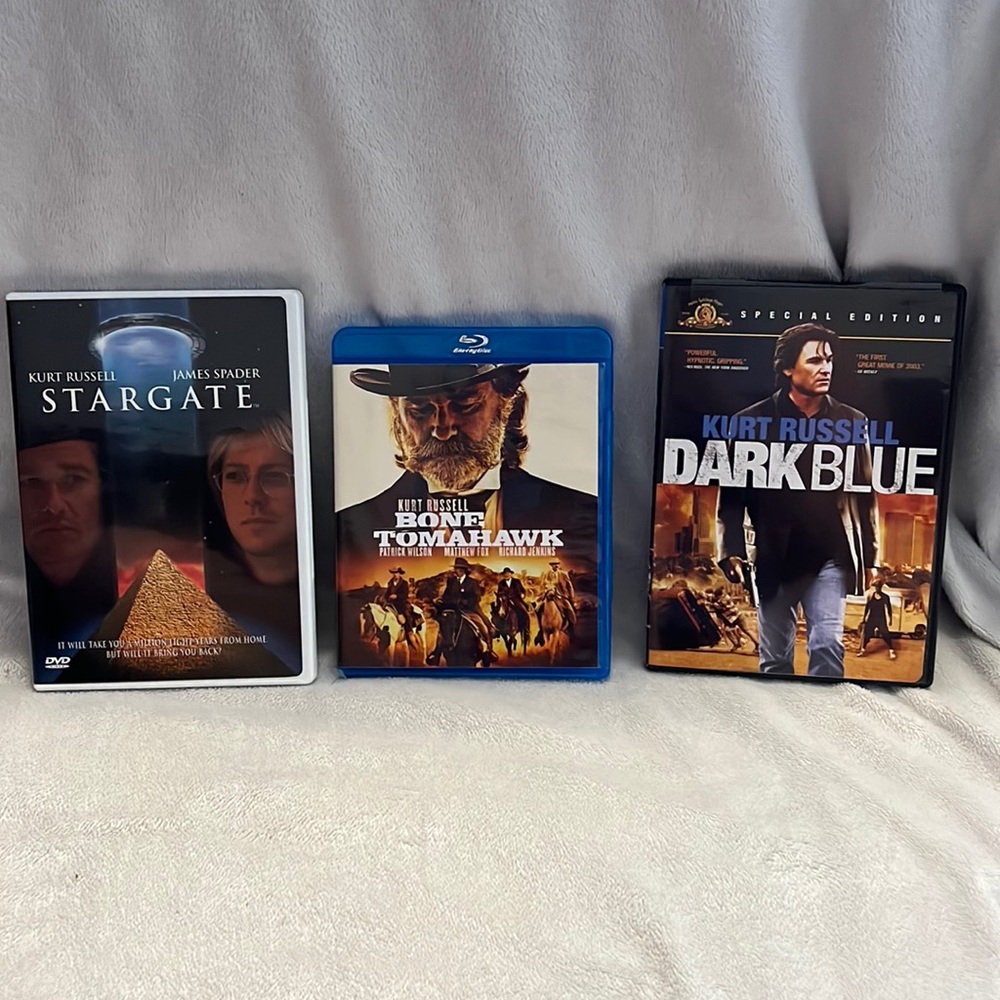 Kurt Russell, 3 movie collection